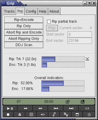 GRip in action screenshot